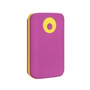 パープル×イエロー POP'n Charge モバイルバッテリー 7800mAh