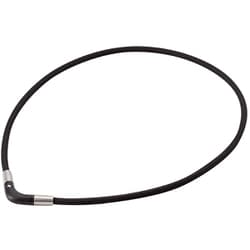 RAKUWA磁気チタンネックレス Vタイプ 50mT 磁気ネックレス ブラック 45cm 管理医療機器