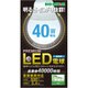 LED電球 40W相当 昼光色 EBLE26-05WK65
