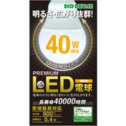 LED電球 40W相当 電球色 EBLE26-05WK27