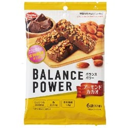 バランスパワー アーモンドカカオ 6袋(12本) [栄養機能食品]