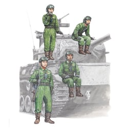 FM47 ミリタリーシリーズ No.47 陸上自衛隊 戦車乗員セット ('65～'90年代) [1/35スケール プラモデル 2025年4月再生産]