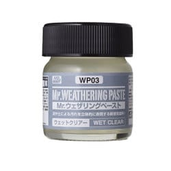 WP03 Mr.カラー仕上げ材 Mr.ウェザリングペースト ウェットクリアー [プラモデル用塗料]