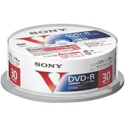 ビデオ用DVD-R 120分 1-16倍速 CPRM対応 ホワイトレーベル インクジェットプリンター対応 スピンドルタイプ 30枚 30DMR12MLPP