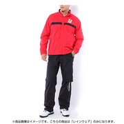 85G03RDL [水神 レイン上下セット メンズ Lサイズ レッド]