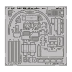 ヨドバシ.com - eduard エデュアルド A-6E TRAM イントルーダー 内装パーツセット トランペッター用 [1/32 エッチングパーツ  シリーズ] 通販【全品無料配達】