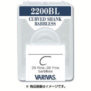 2200BL ♯12 [CURVED SHANK BARBLESS 2X Fine～3X Fine Barbless]