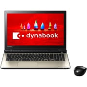 dynabook T55/V Tシリーズ/15.6型ワイドタッチパネル/Core i5/メモリ4GB/HDD1TB/ブルーレイディスクドライブ/Windows 10 Home/Office搭載/サテンゴールド/ヨドバシオリジナル PT55VGX-BJAD