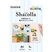 Shacolla シャコラ フォトパネル 壁タイプ A4サイズ 5枚入り フジ WD KABE-AL A4 5P