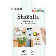 Shacolla シャコラ フォトパネル 壁タイプ A5サイズ 5枚入り フジ WD KABE-AL A5S 5P