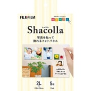 Shacolla シャコラ フォトパネル 壁タイプ 2Lサイズ 5枚入り フジ WD KABE-AL 2L 5P