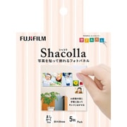 Shacolla シャコラ フォトパネル 壁タイプ ましかくサイズ 5枚入り フジ WD KABE-AL マシカク 5P