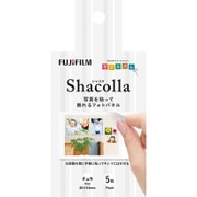 Shacolla シャコラ フォトパネル 壁タイプ チェキサイズ 5枚入り フジ WD KABE-AL チェキS 5P