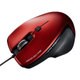 有線ブルーLEDマウス レッド MA-S1R