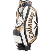 Callaway Exia 16 JM [キャディーバッグ 9型（47インチ対応） ホワイト/ゴールド]