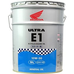 ホンダ ウルトラ E1 10W-30 20L (バイク用エンジンオイル) 価格