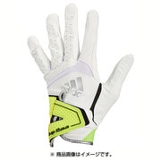 1MSGL-AWS81 [ハイパワーバンド グローブ メンズ 左手用 23cm ホワイト/イエロー]