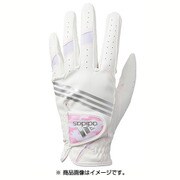 1WSGL-AWS83 [アディスターシングル グローブ レディース 左手用 S ホワイト/ピンク]