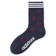 1MSSO-CCF23 [フルーツモノグラムクルーソックス メンズ 25cm～27cm ネイビー]