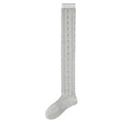1WSSO-CCF49 [サイハイソックス レディース 22cm～24cm グレーヘザー]