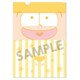 おそ松さん おそ松落としクリアファイル 十四松 [キャラクターグッズ]