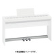 電子ピアノ FP-30用ペダルユニット ホワイト KPD-70-WH