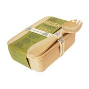 On the go-box & Spork Set Natural