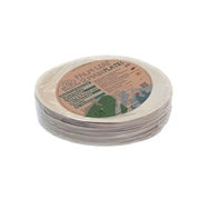 Palm Leaf 12pcs Main Plates Natural