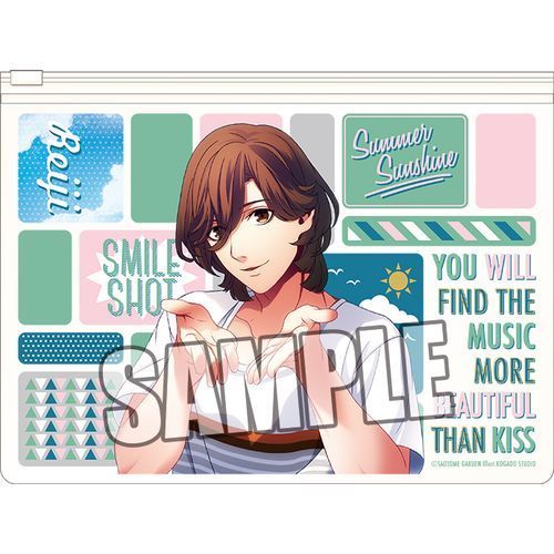 うたの☆プリンスさまっ♪ クリアポーチ SMILE SHOT Ver. 寿 嶺二 [キャラクターグッズ]