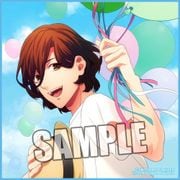 うたの☆プリンスさまっ♪ マイクロファイバーミニタオル ハッピーバルーンVer. 寿 嶺二 [キャラクターグッズ]