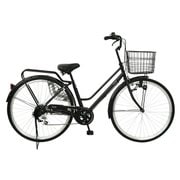 ノーパンクタイヤ自転車 STANDARD-6S 27型 外装6段変速 ブラック FP-CC276W-SP