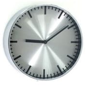 壁掛け時計 アートクロック Q18 Silver