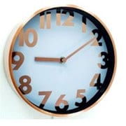 壁掛け時計 アートクロック Q19 Bronze