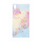 DCS-Z5PSOS-A [Design Clear Case for Xperia Z5 Premium 桜模様 染織画家西形彩庵デザイン]