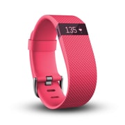 Fitbit ワイヤレス活動量計+心拍計リストバンド ChargeHR Small ピンク FB405PKS-JPN