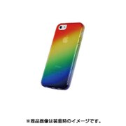 染 iPhone SE 虹 [iPhone SE/5s/5用 TPUソフトケース]