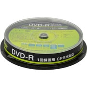 DVDメディア 1回録画用DVD-R スピンドル 10枚入り GH-DVDRCA10