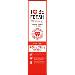 トゥービー・ホワイト 薬用デンタルペースト ノーマル 100g [歯磨き粉 医薬部外品]