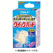除菌済 デルガード クイックパッド 大きめサイズ 6枚入