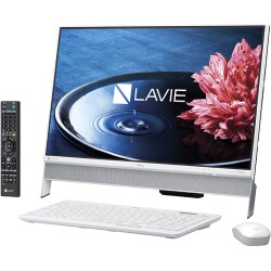 ヨドバシ.com - NEC エヌイーシー LAVIE Desk All-in-one DA370/23.8型ワイド/Celeron-3855U/HDD1TB/4GB/DVDスーパーマルチ/Windows  10 Home64ビット/Office Personal Premium プラスOffice365サービス/ホワイト PC-DA370EAW 通販【全品 無料配達】