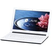 LAVIE Note Standard NS100/15.6型ワイド/Celeron-3855U/HDD500GB/4GB/DVDスーパーマルチ/Windows 10 Home 64ビット/Office H&B Premium プラス Office 365 サービス/ホワイト PC-NS100E2W