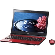 LAVIE Note Standard NS550/15.6型ワイド/Core i5-6200U/HDD 1TB/4GB/ブルーレイドライブ/Windows 10 Home 64ビット/Office H&B Premium プラス Office 365 サービス/レッド PC-NS550EAR