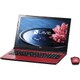 LAVIE Note Standard NS150/15.6型ワイド/Celeron-3855U/SSHD 1TB/4GB/DVDスーパーマルチ/Windows 10 Home 64ビット/Office搭載/レッド/ヨドバシオリジナル PC-NS150EAR-YC