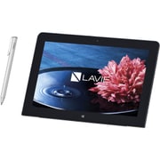 LAVIE（ラヴィ） Tab W TW710/10.1インチワイド/Atom x7-Z8750/64GB/メモリ4GB/Windows 10 Home 64ビット/Office Mobile プラス Office 365 サービス/スパークリングシルバー PC-TW710EAS