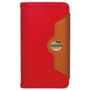 VT-69385-RD [多機種対応 ANDANTE Wallet Diary ケース Lサイズ レッド]