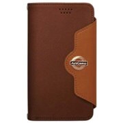 VT-69386-BR [多機種対応 ANDANTE Wallet Diary ケース Lサイズ ブラウン]