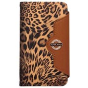 VT-69389-LP [多機種対応 ANDANTE Wallet Diary ケース Lサイズ レオパード]