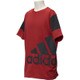 BIK88-AP3705-J120 [KIDS BOYS エッセンシャルズ スーパービッグロゴ Tシャツ ジュニアサイズ 120cm パワーレッド]