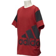 BIK88-AP3705-J160 [KIDS BOYS エッセンシャルズ スーパービッグロゴ Tシャツ ジュニアサイズ 160cm パワーレッド]