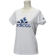 BIL09-AP3780-J/OT [UV グラフィックロゴ半袖Tシャツ レディース OTサイズ ホワイト]